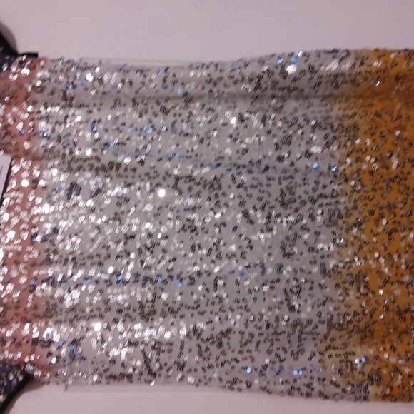 DIANE VON FURSTENBERG💥New💥Sequin Embellished Short Sleeve Dress - Picture 6 of 9